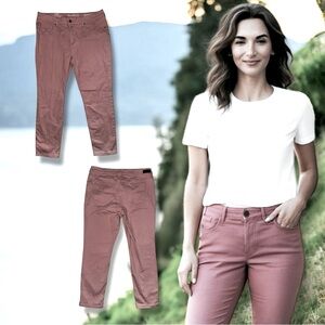 SOUND/STYLE New York Los Angeles Beau Dawson Jeans JESSIE Pink Ankle Size 16